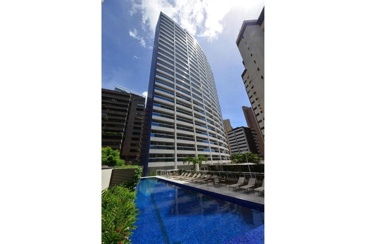 Flat No Mais Novo Edificio Conceito Com Linda Vista Mar !!! Appartamento Fortaleza  Esterno foto