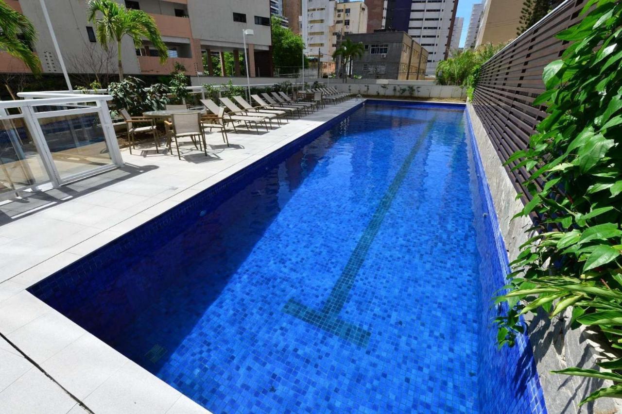 Flat No Mais Novo Edificio Conceito Com Linda Vista Mar !!! Appartamento Fortaleza  Esterno foto